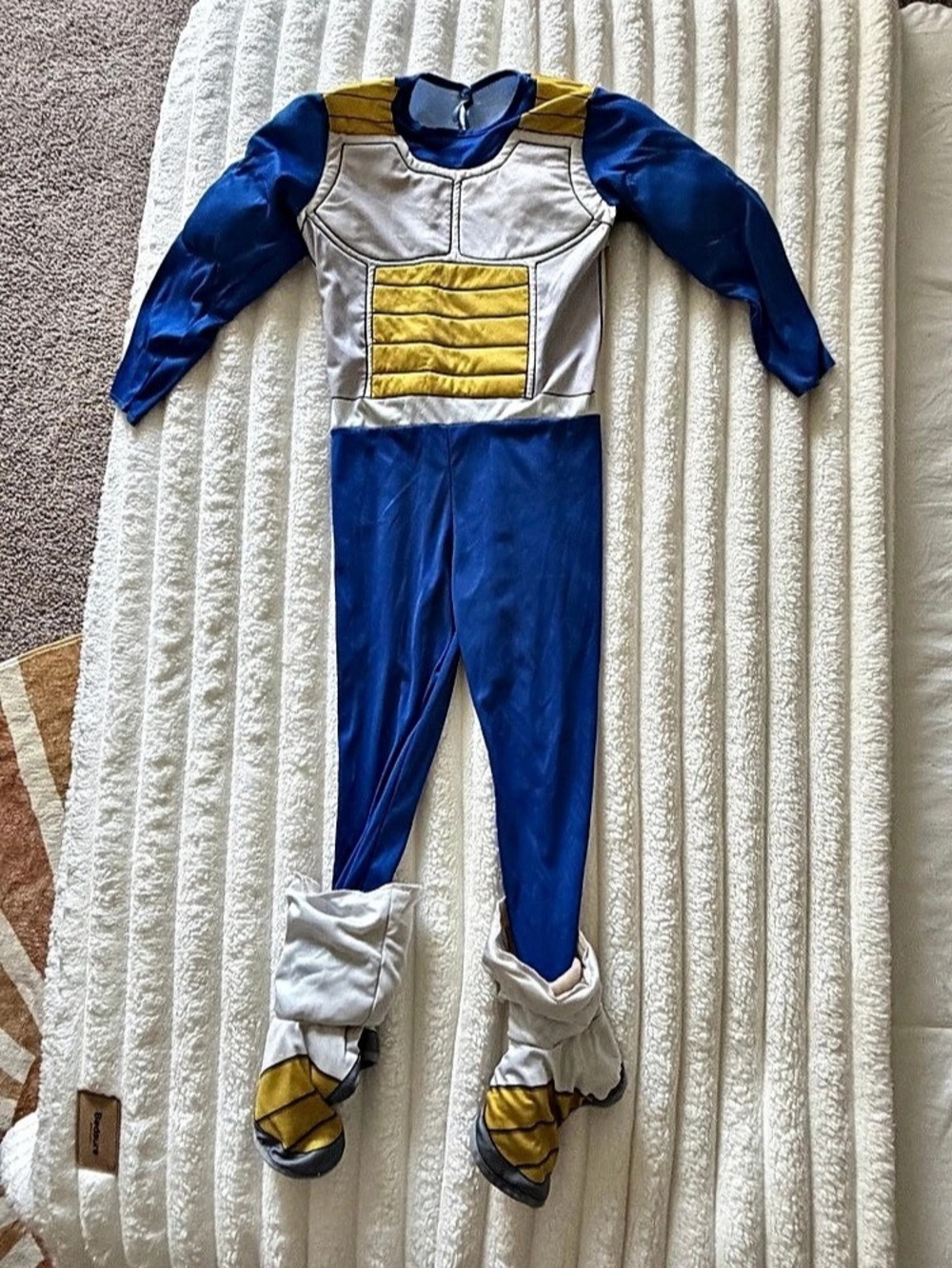 Fun Costumes Dragon Ball Z Child Vegeta Costume Blue & Yellow